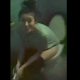 A girl video-records her friend as she takes a shit while sitting on a toilet. No audible poop sounds can be heard.